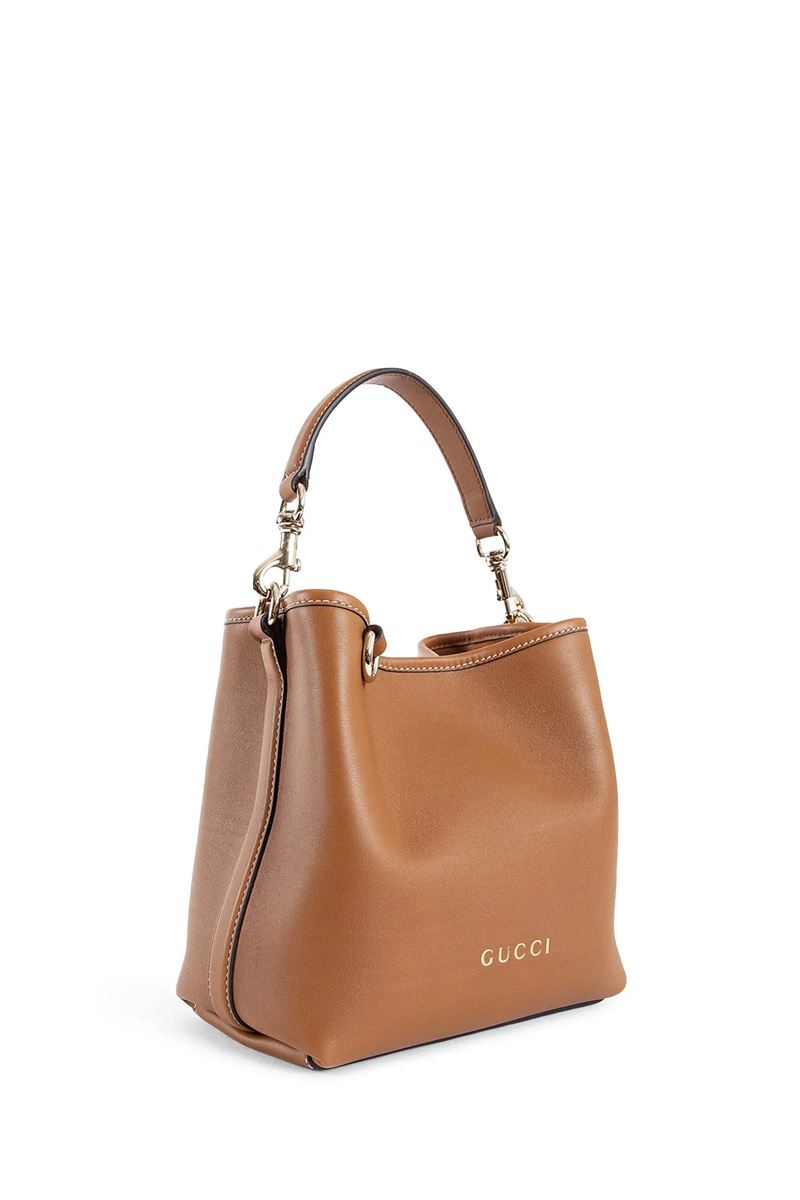 gg emblem mini bucket bag-GUCCI-Verso