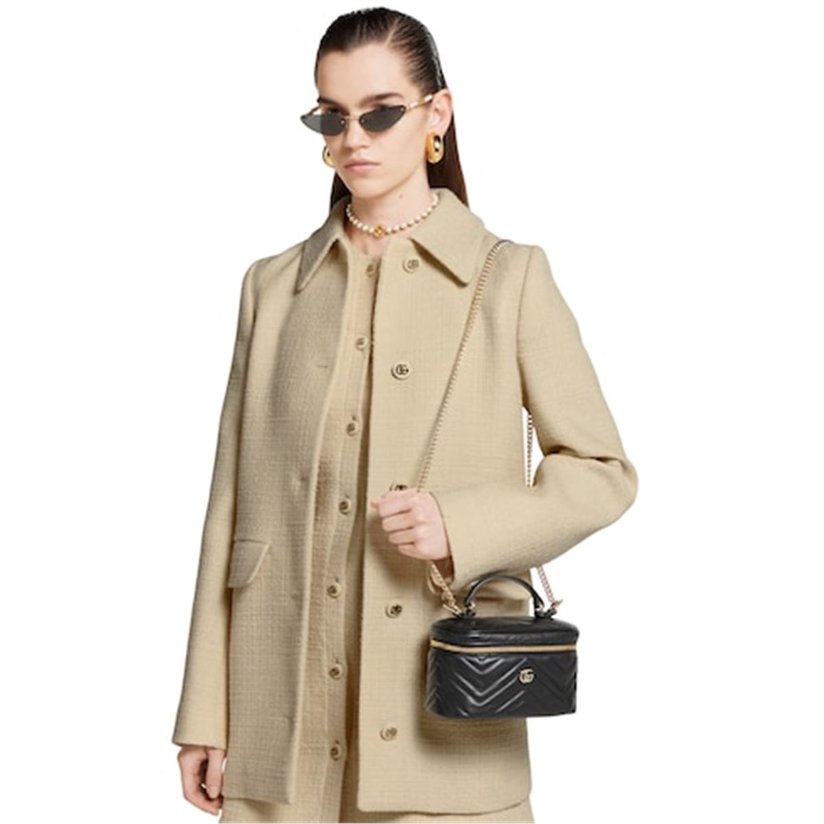 gg marmont mini vanity bag-GUCCI-Verso
