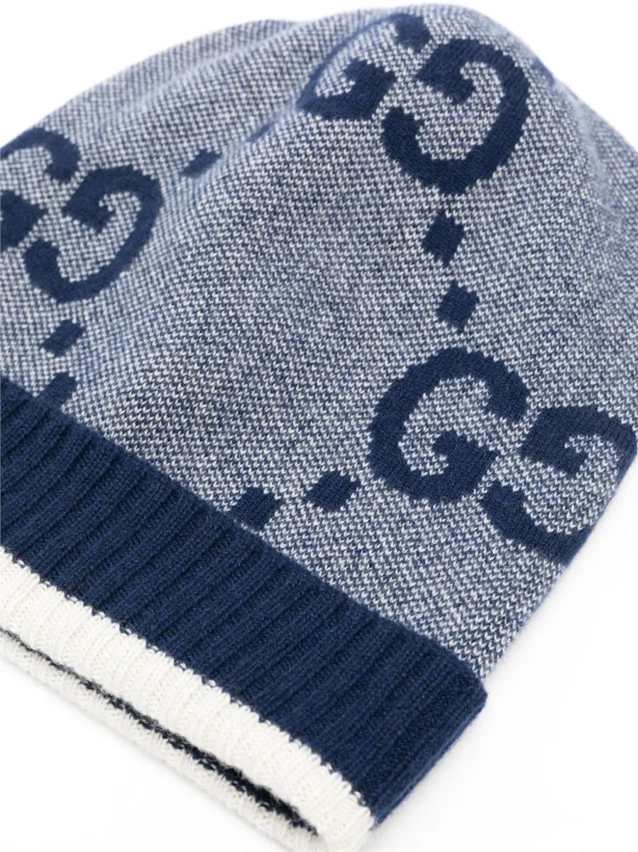 GG Supreme Cashmere Beanie-GUCCI-Verso