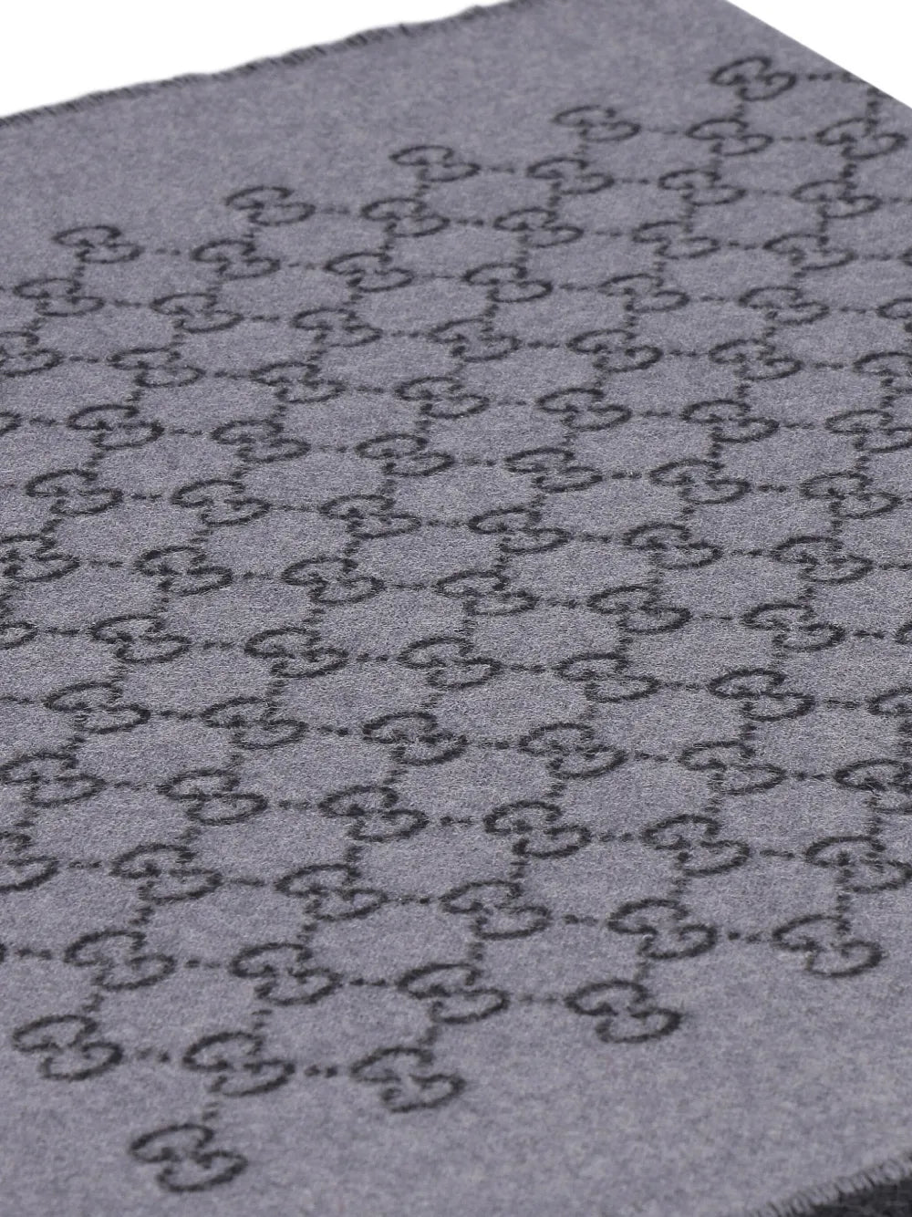 Gg supreme jacquard scarf-GUCCI-Verso