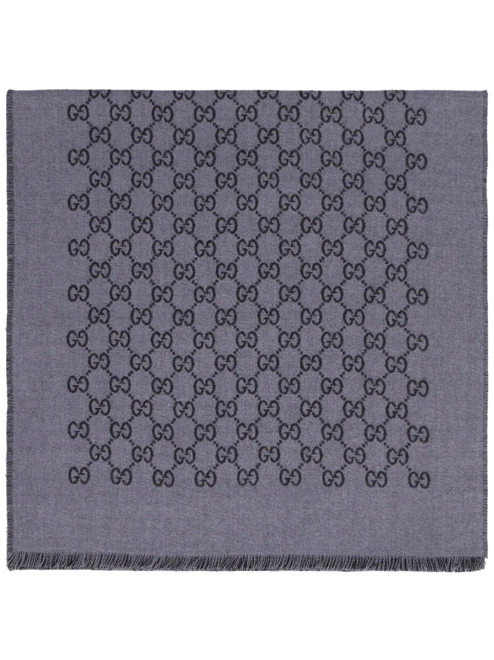 Gg supreme jacquard scarf-GUCCI-Verso