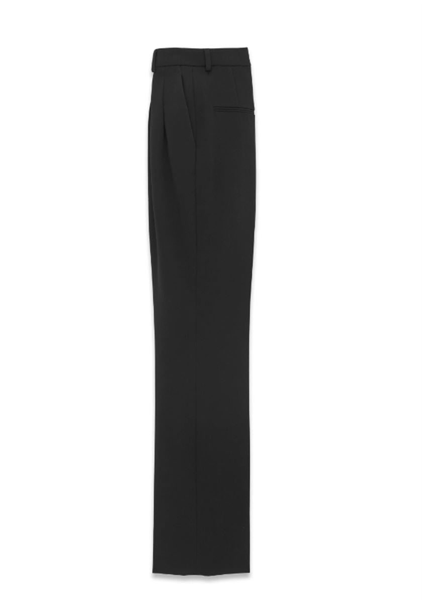 GRAIN DE POUDRE TRAILORED TROUSERS SAINT LAURENT