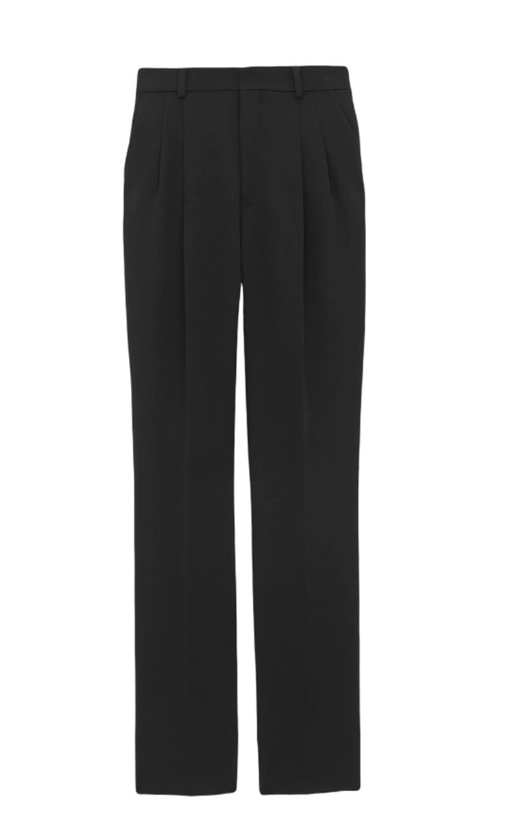 GRAIN DE POUDRE TRAILORED TROUSERS SAINT LAURENT