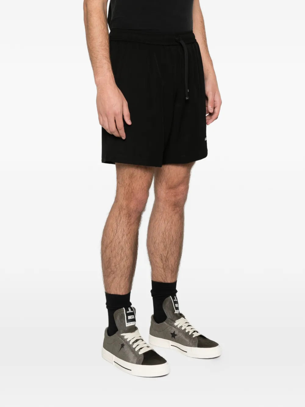 Graphic drawstring shorts-AMIRI-Verso