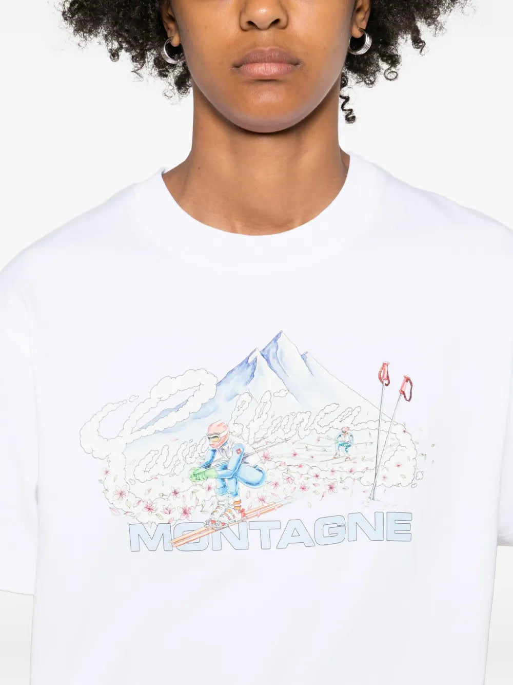 Graphic-print t-shirt-CASABLANCA-Verso