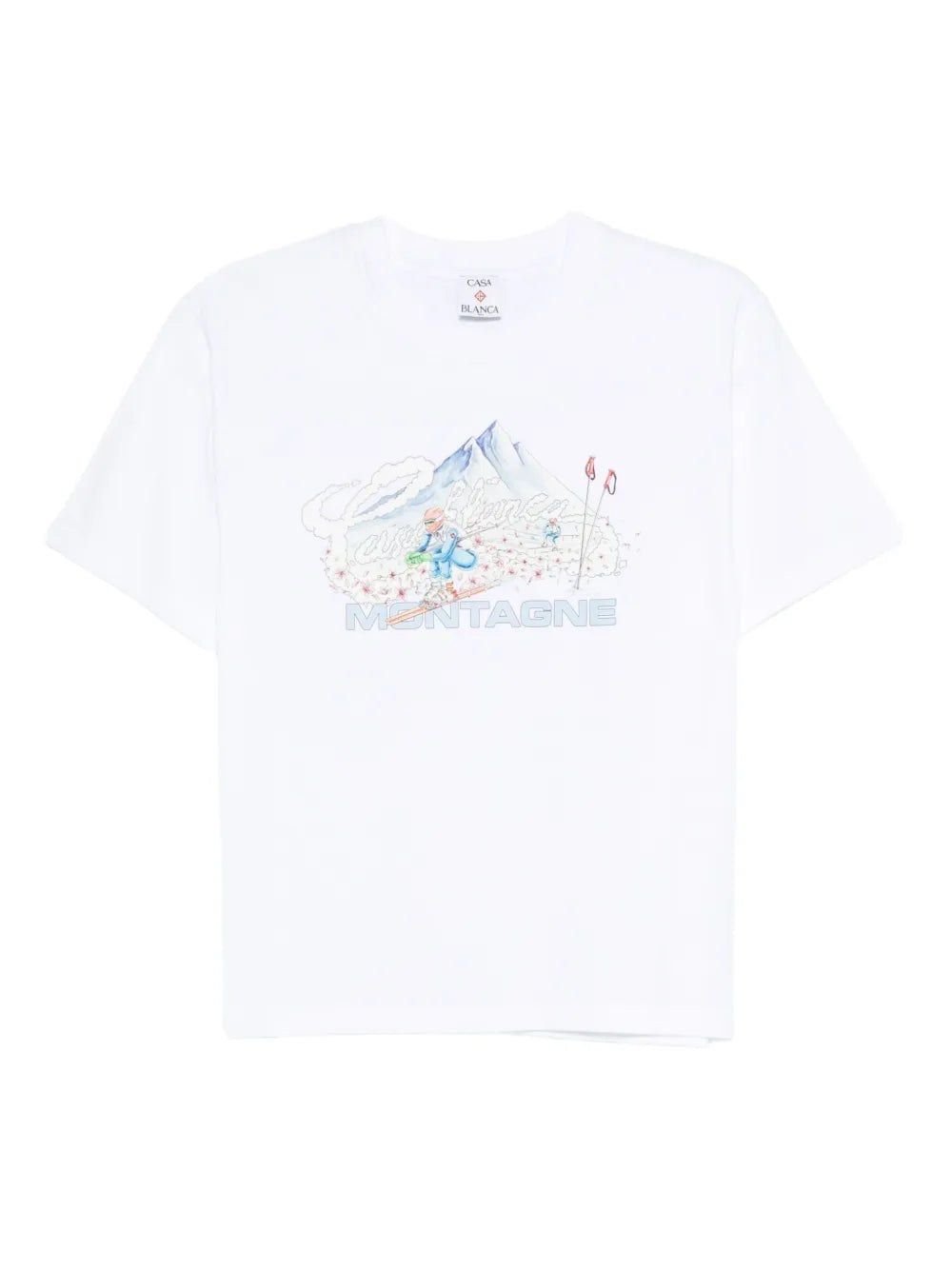Graphic-print t-shirt-CASABLANCA-Verso