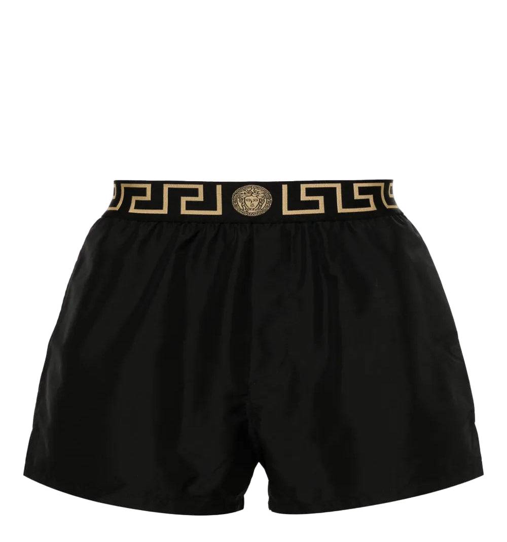 Greca border swim shorts-VERSACE-Verso