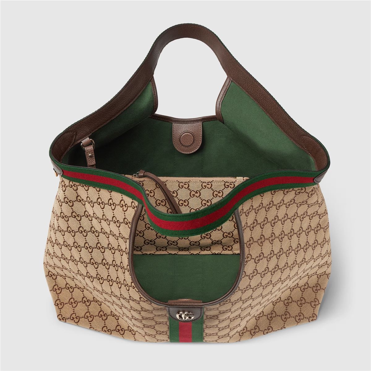 Gucci giglio large tote bag-GUCCI-Verso