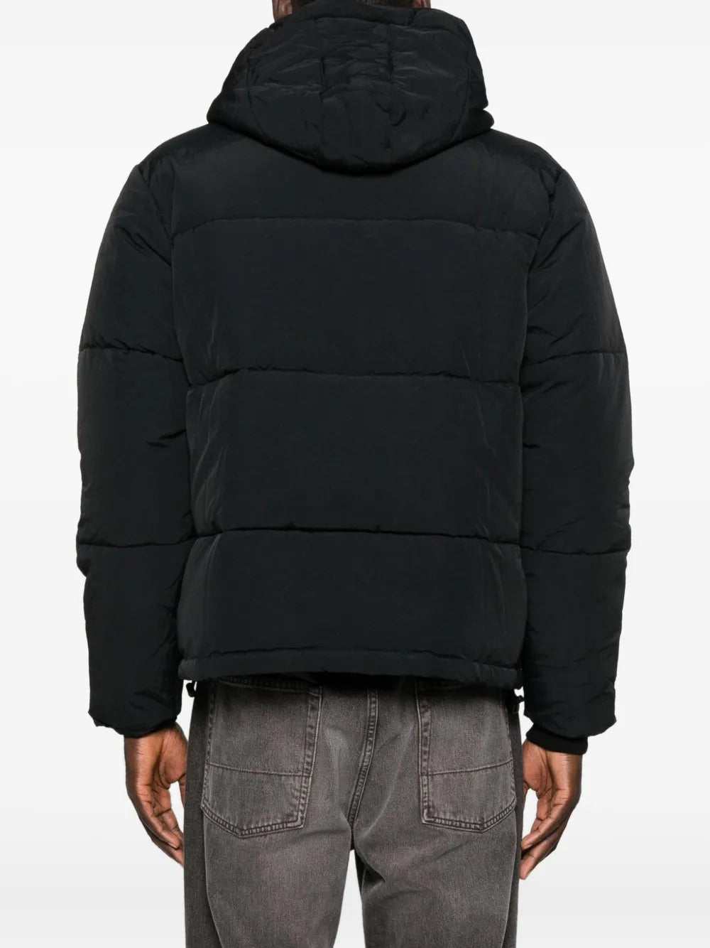 Hooded padded jacket