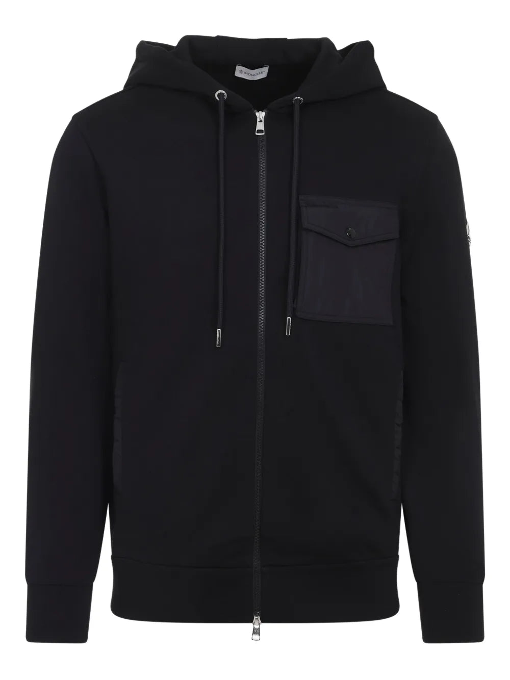 Hooded pocket zip-up jacket-MONCLER-Verso