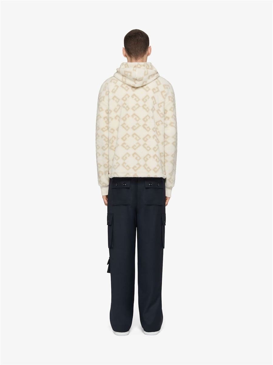 HOODIE IN MONOGRAM 72 JACQUARD - GIVENCHY - Verso