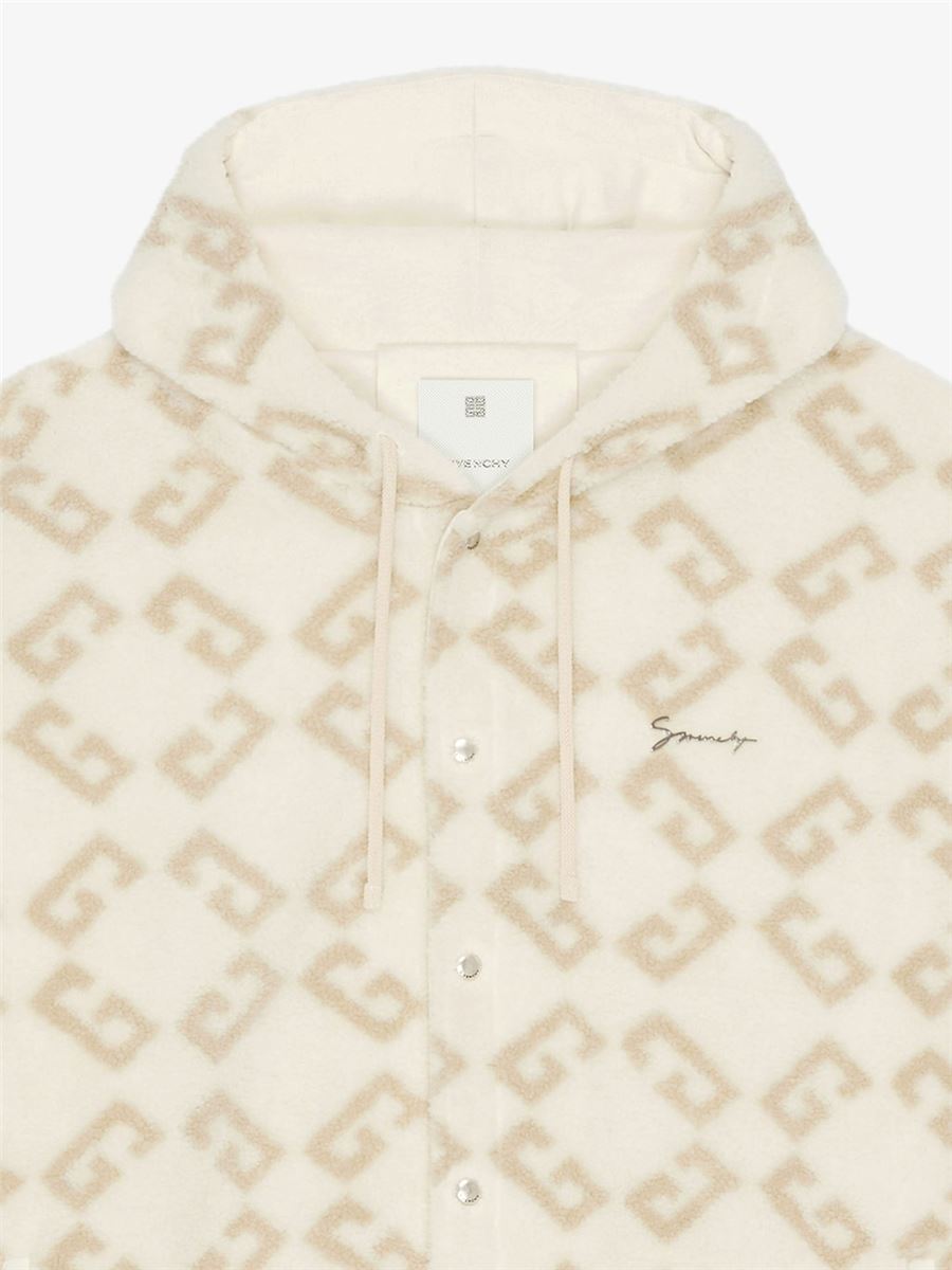HOODIE IN MONOGRAM 72 JACQUARD - GIVENCHY - Verso