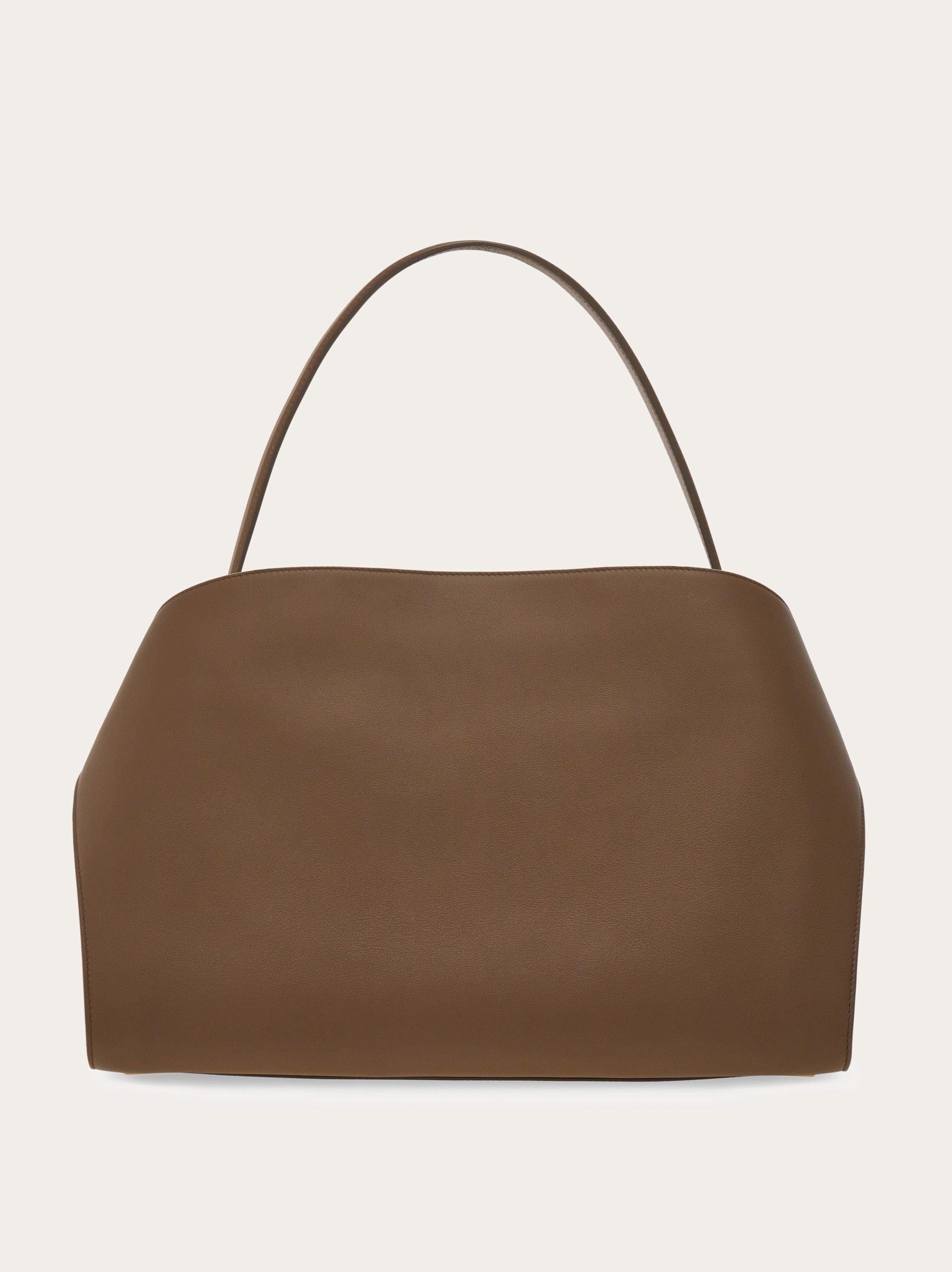 Hug soft two-tone shoulder bag (l)-FERRAGAMO-Verso