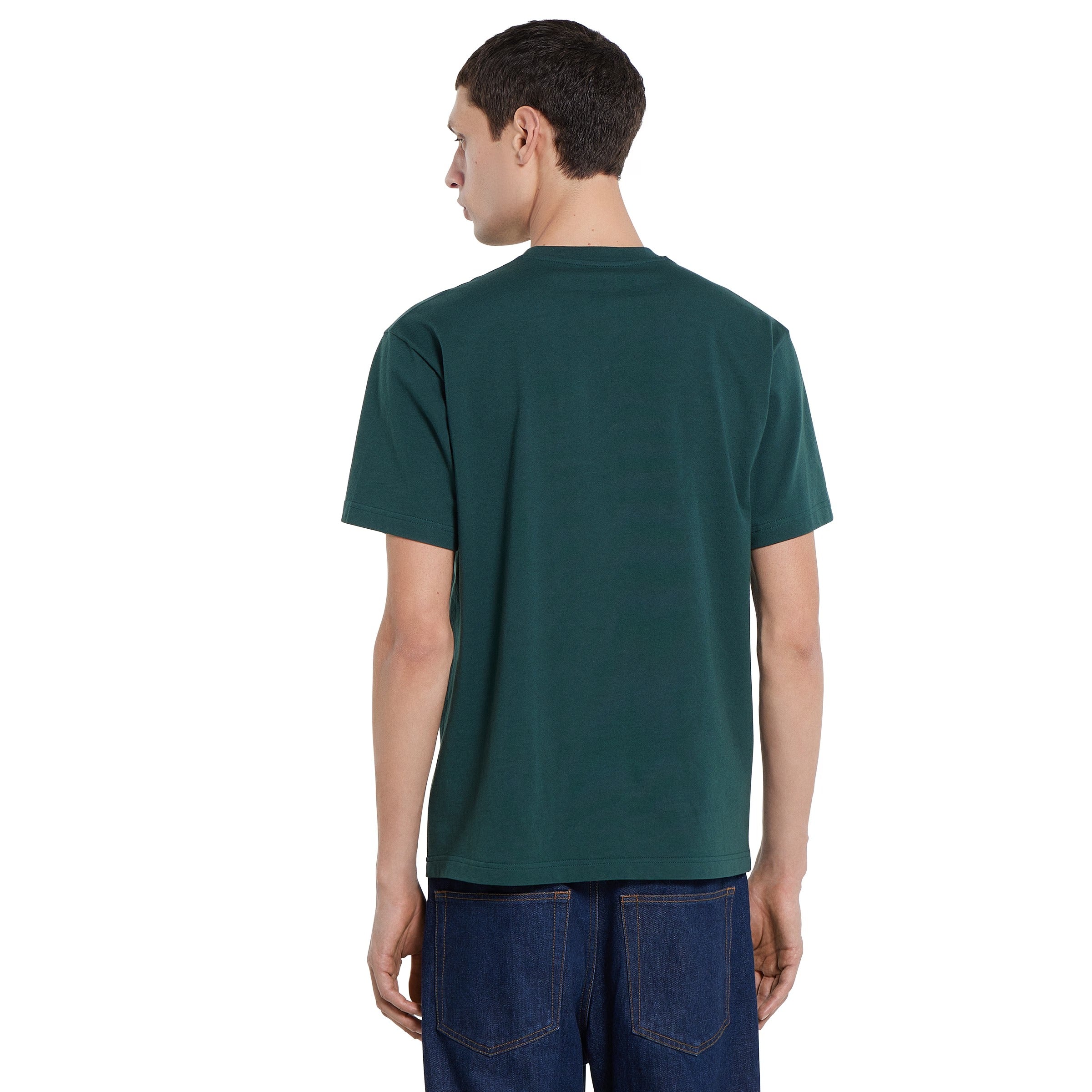 Cotton jersey t-shirt with embroidery