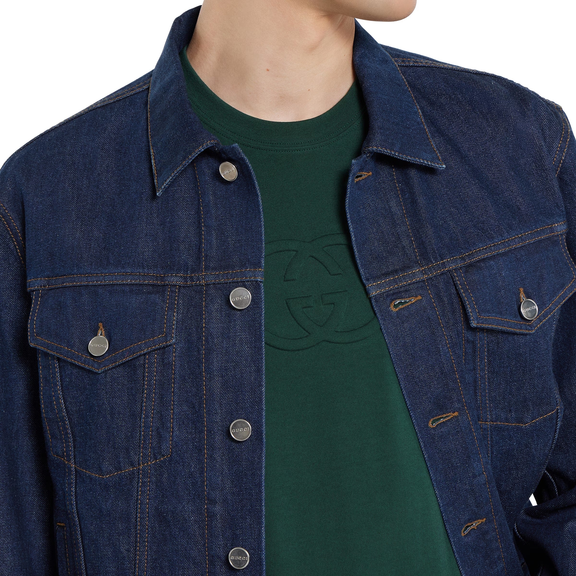 Cotton jersey t-shirt with embroidery