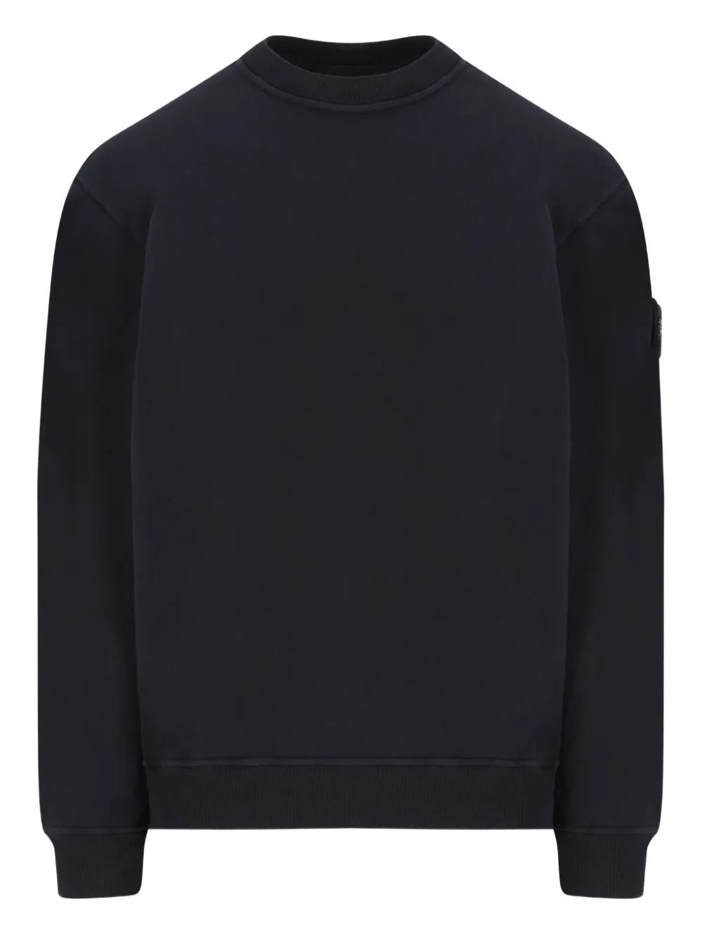 Comfort-fit Crewneck Sweatshirt with Ribbed Trims