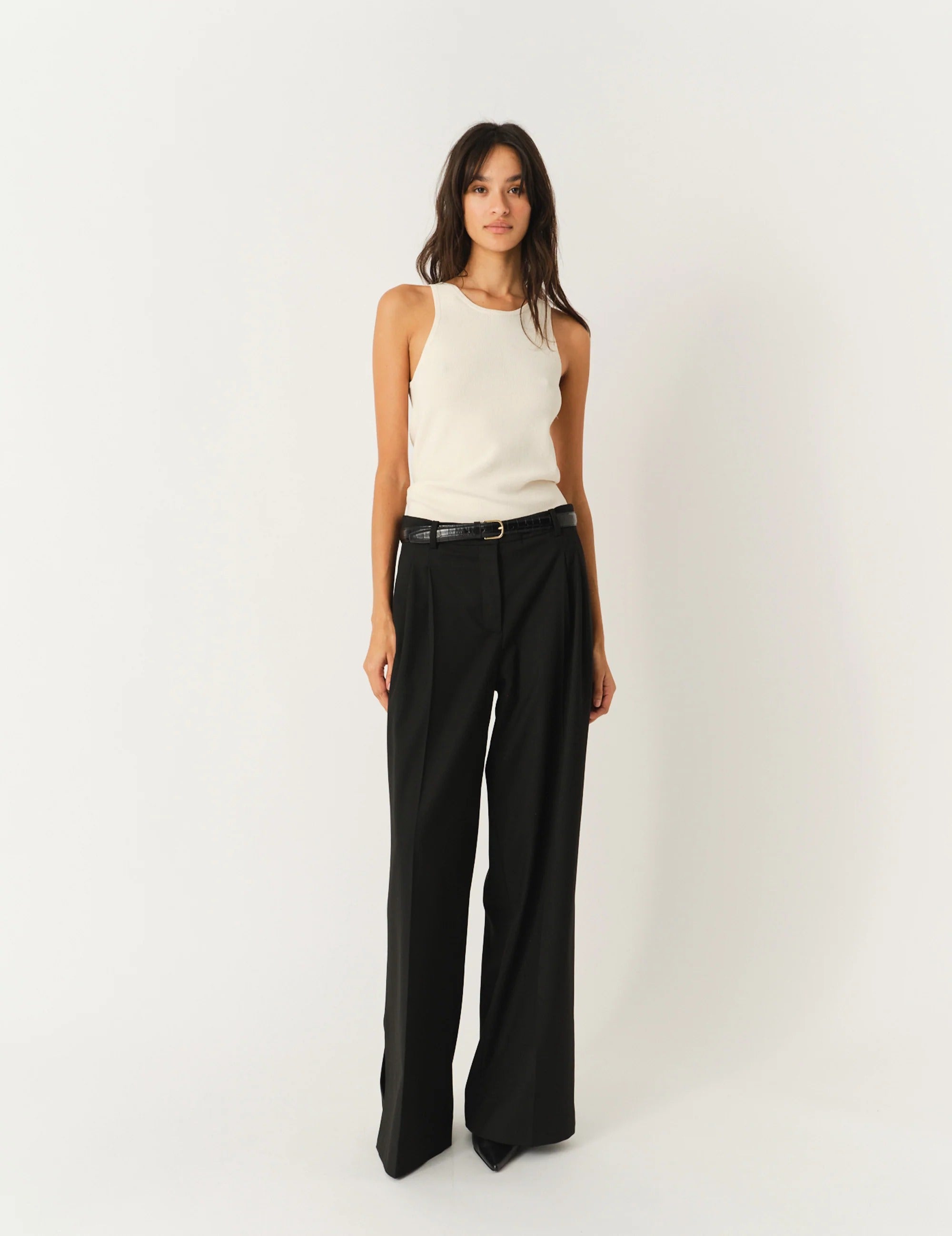 Belt-loop Trousers