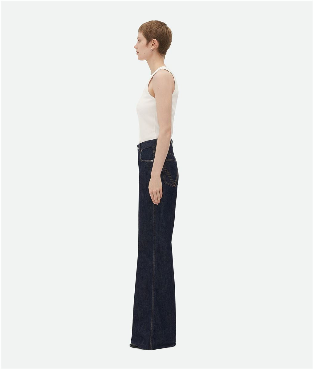 INDIGO PALAZZO JEANS-BOTTEGA VENETA-Verso