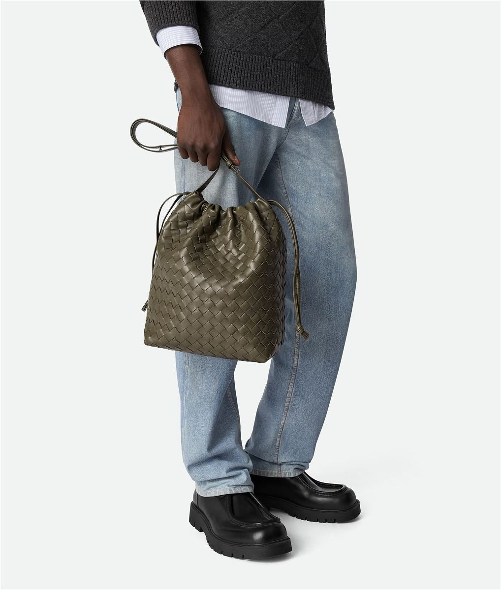 Intrecciato biblioteca bucket-BOTTEGA VENETA-Verso