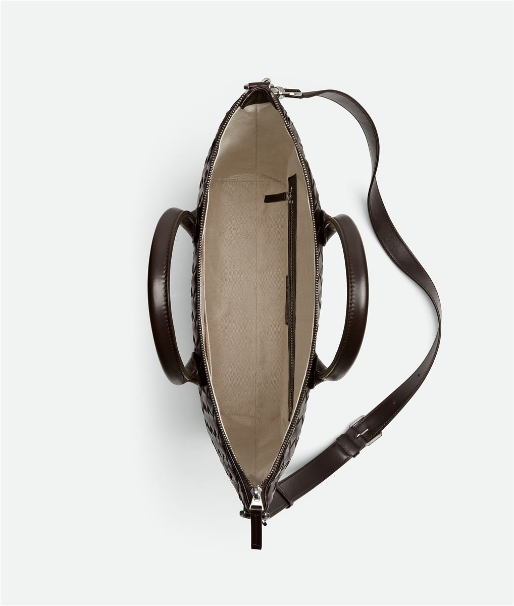 intrecciato zipped north-south tote-BOTTEGA VENETA-Verso