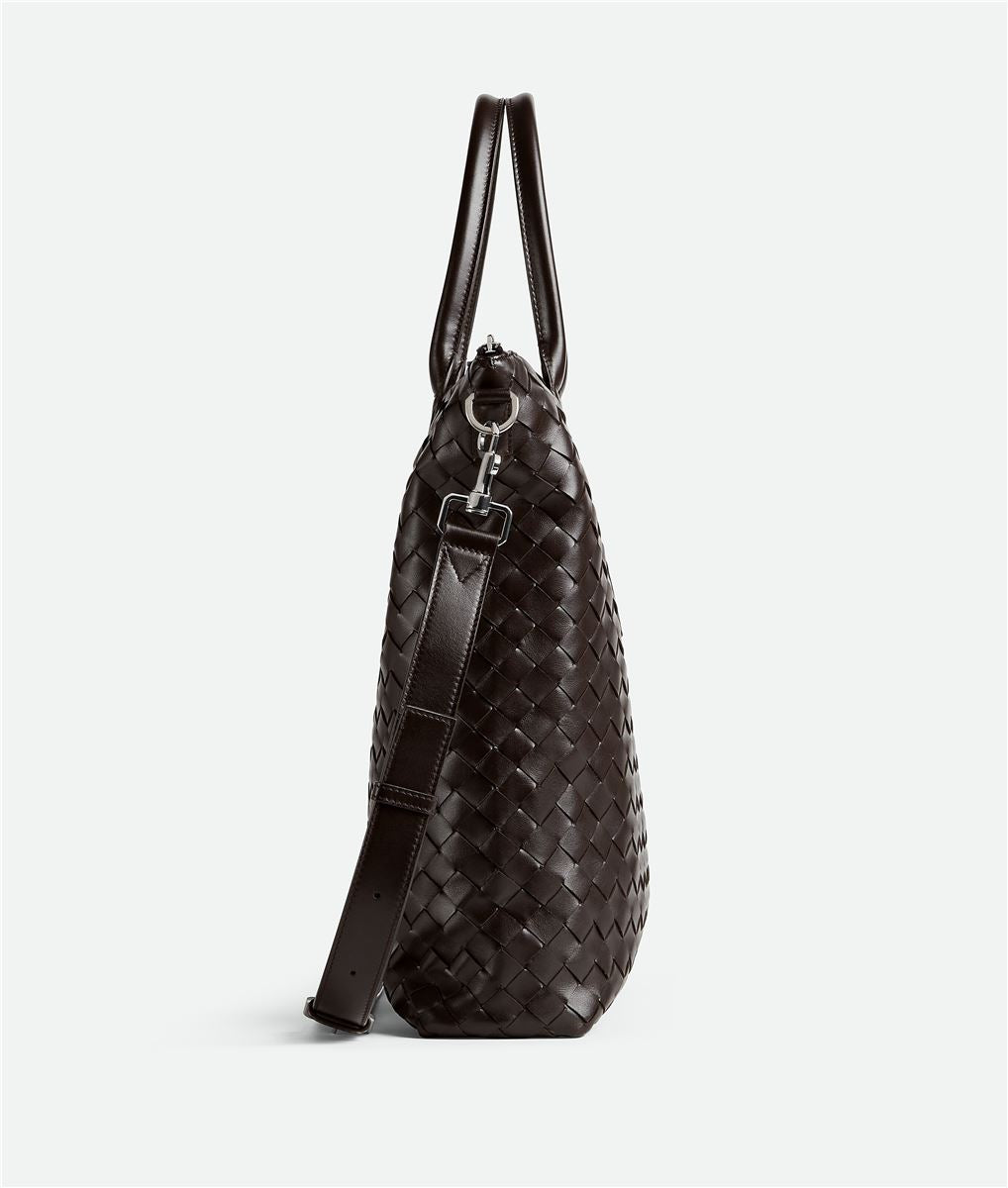 intrecciato zipped north-south tote-BOTTEGA VENETA-Verso