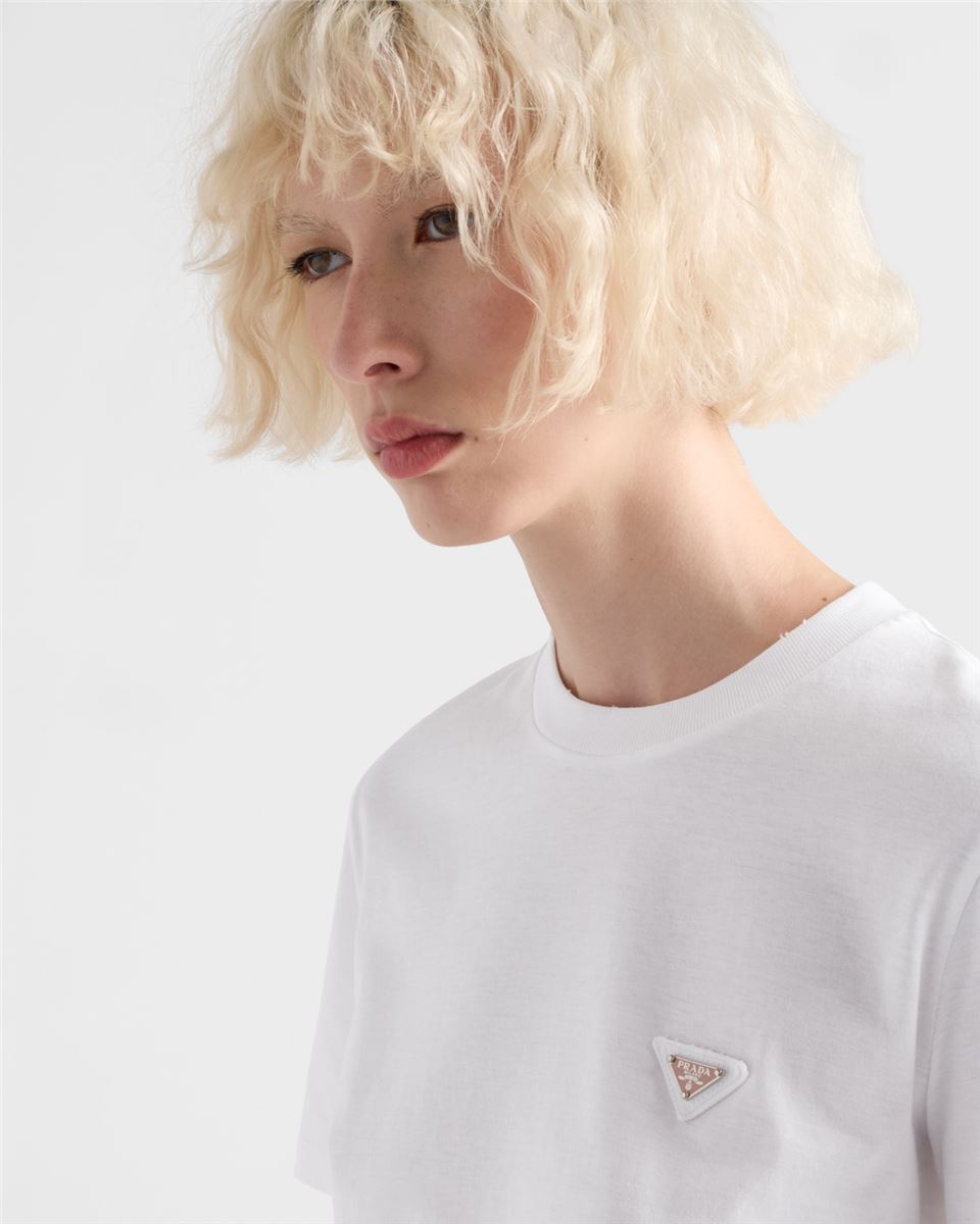 jersey t-shirt-PRADA-Verso