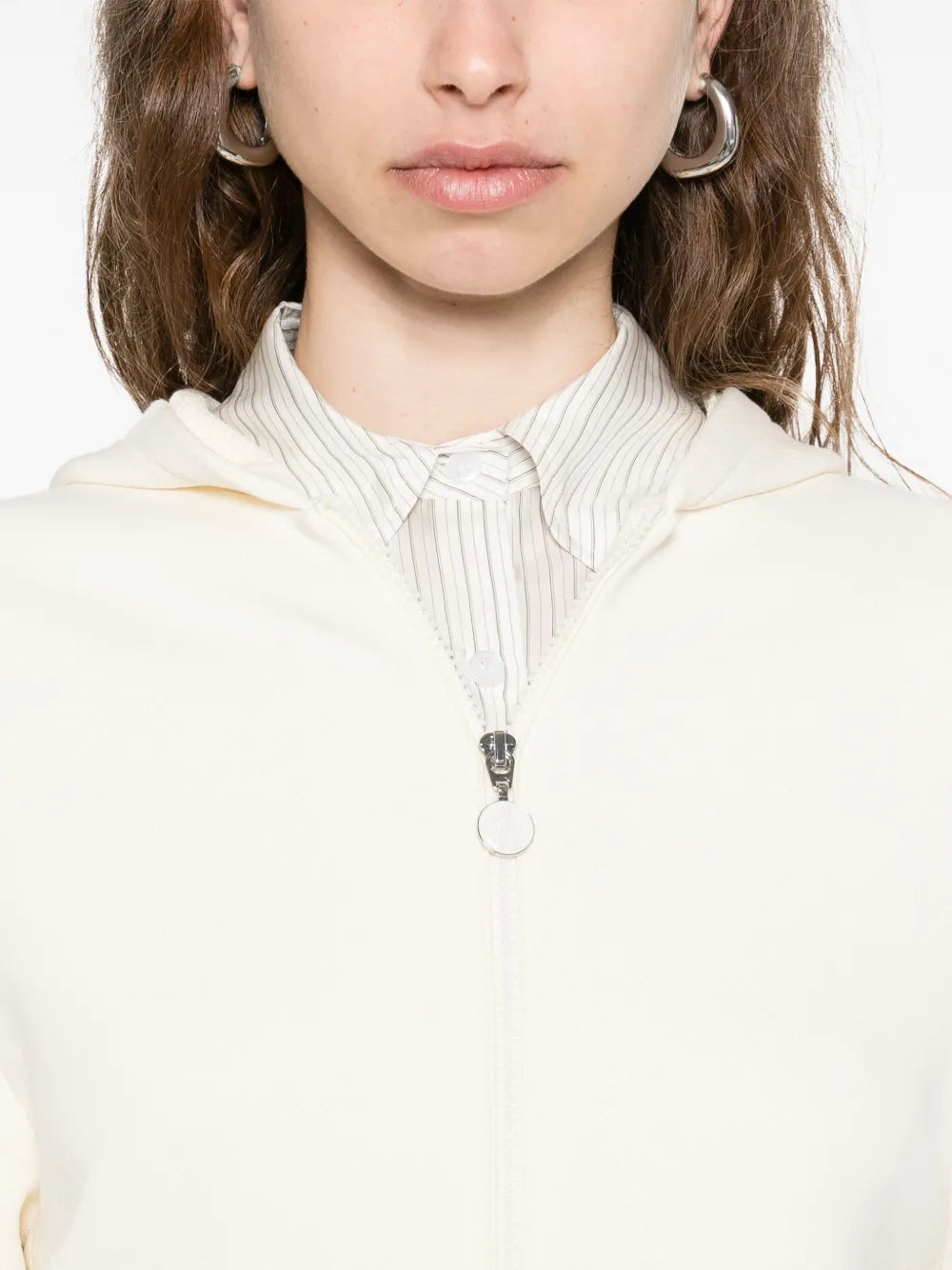 Knitted-pocket hoodie-MONCLER-Verso