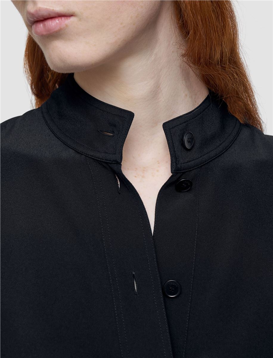 LAMY CREPE DE SOIE SILK JACKET-JOSEPH-Verso