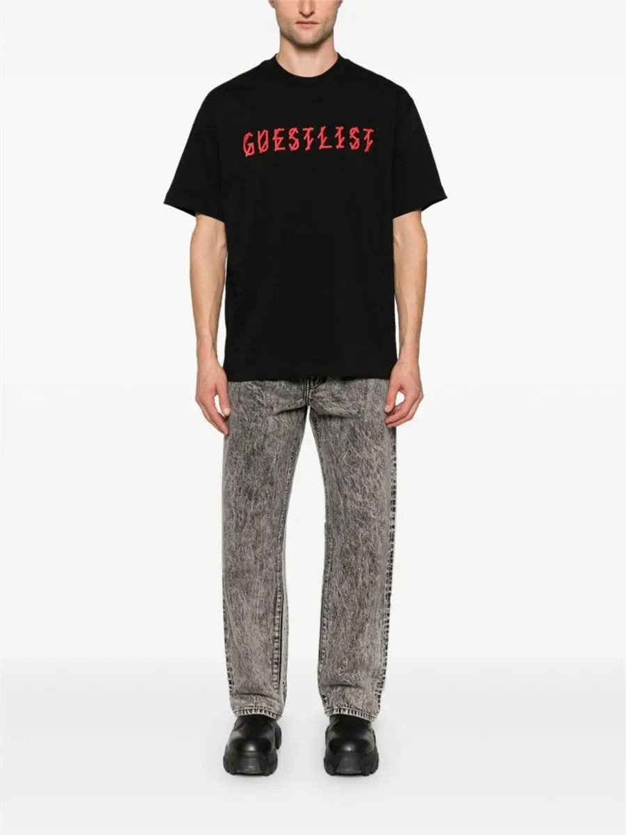 LASERED COTTON T-SHIRT 44 LABEL GROUP