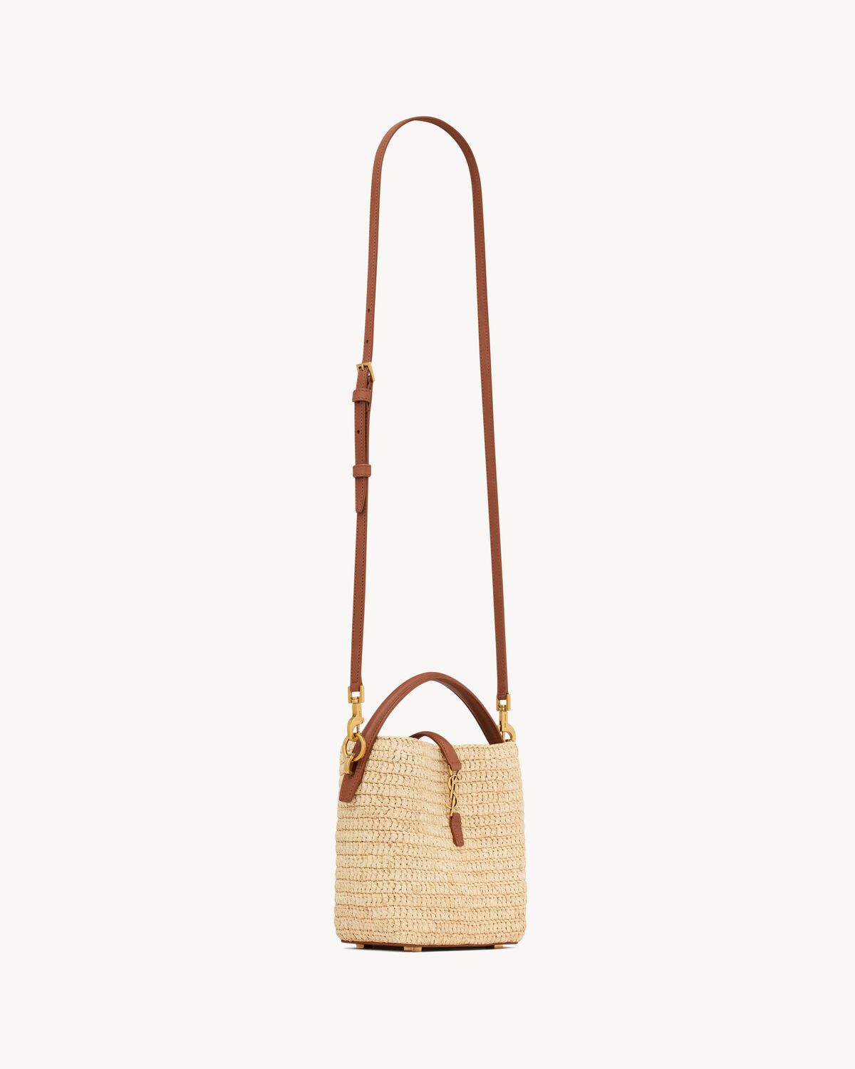 LE 37 MINI HANDTAS VAN RAFFIA-SAINT LAURENT-Verso