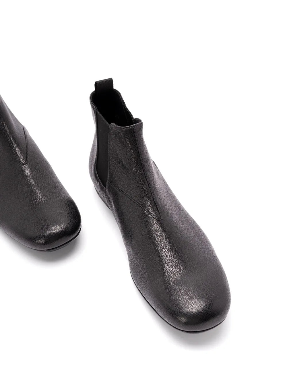 Leather chelsea boots-PRADA-Verso