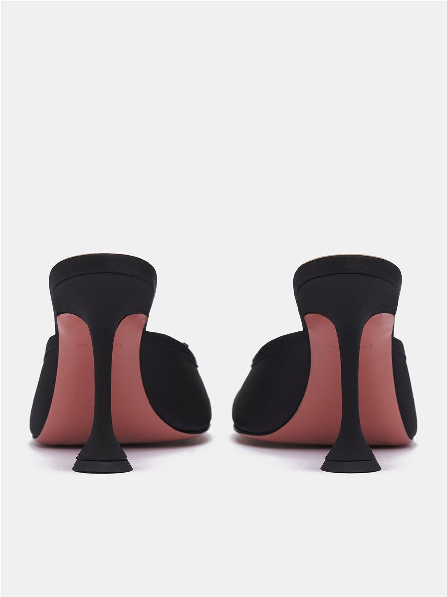 LILA SLIPPER 95 MOCHA SATIN-AMINA MUADDI-Verso