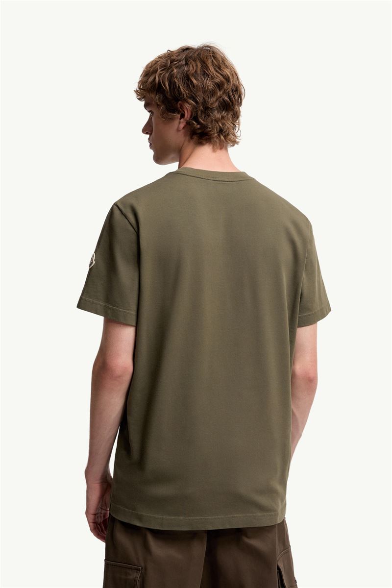 LOGO COTTON T-SHIRT-MONCLER-Verso