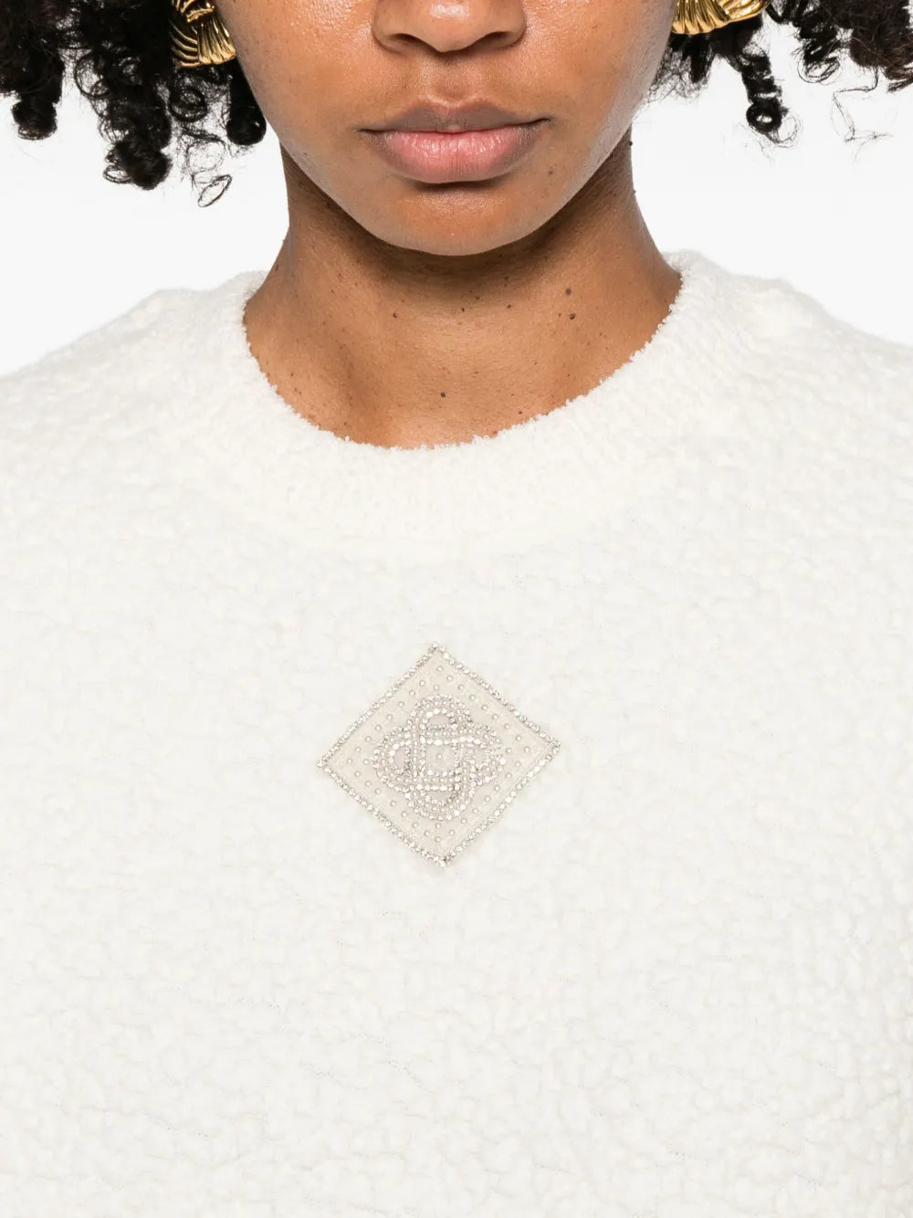 Logo-detail sweatshirt-CASABLANCA-Verso