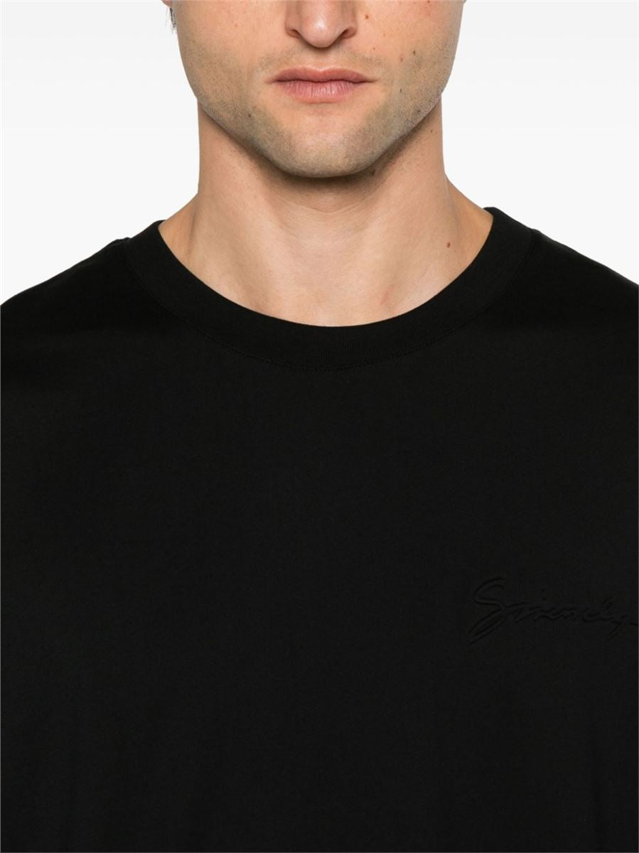 LOGO-EMBOSSED T-SHIRT - GIVENCHY - Verso