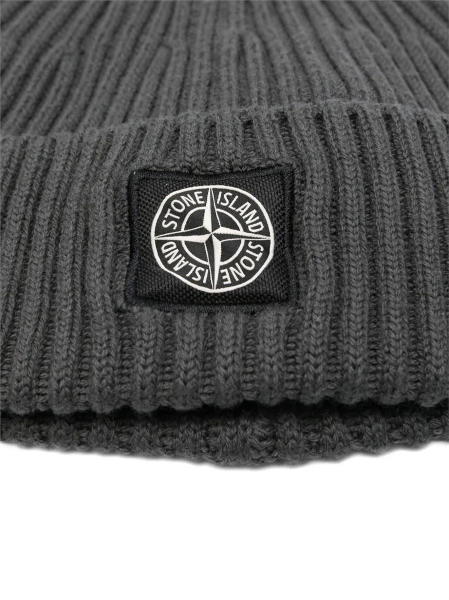 Logo-patch beanie