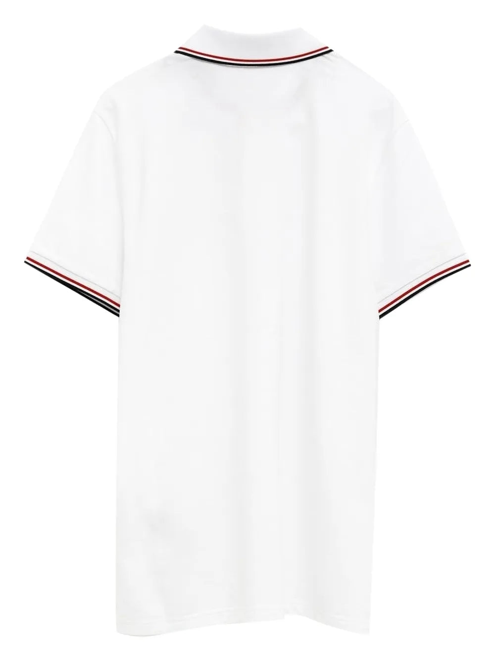 Logo-patch polo shirt-MONCLER-Verso