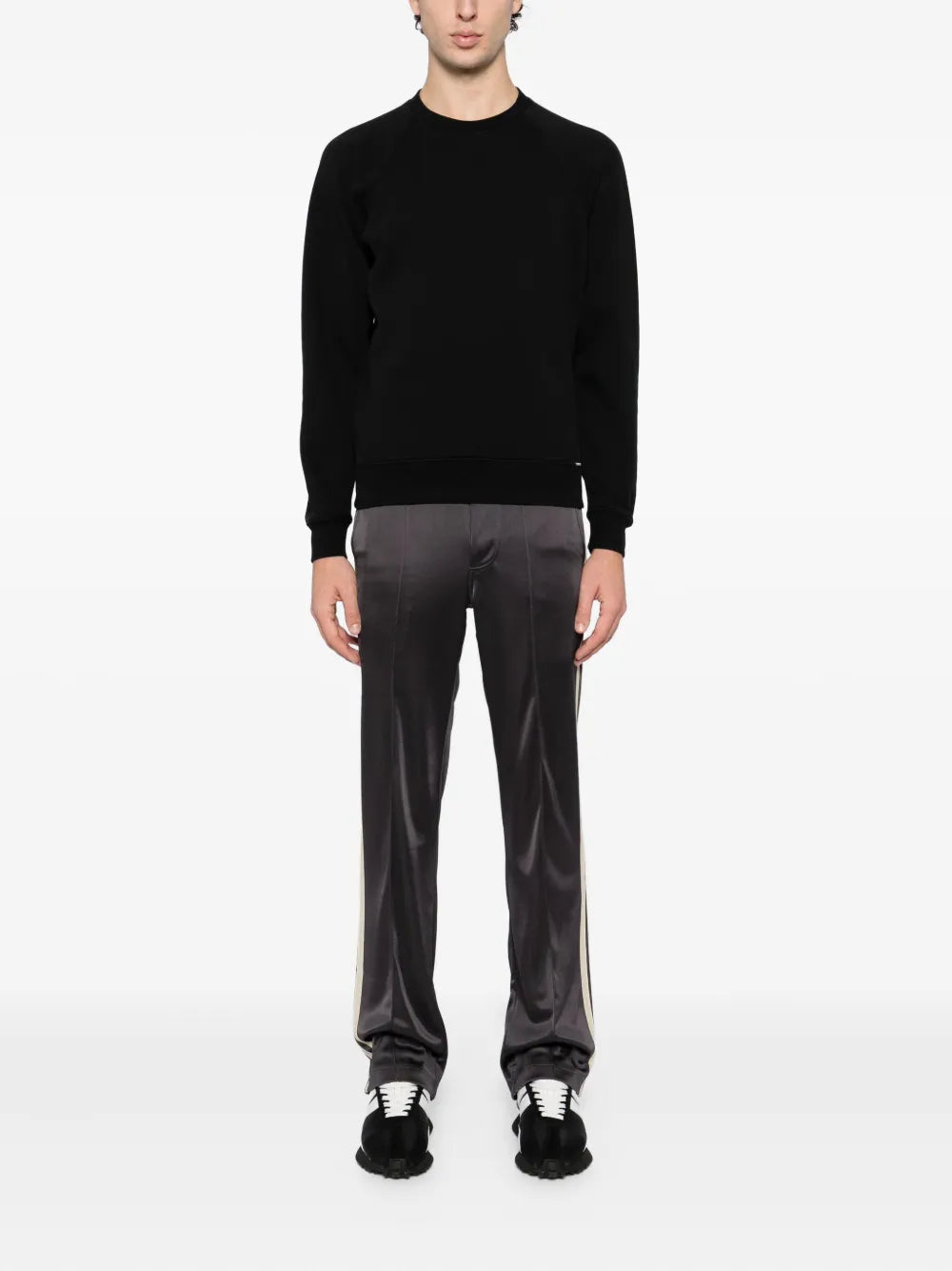 Logo-patch sweatshirt-TOM FORD-Verso