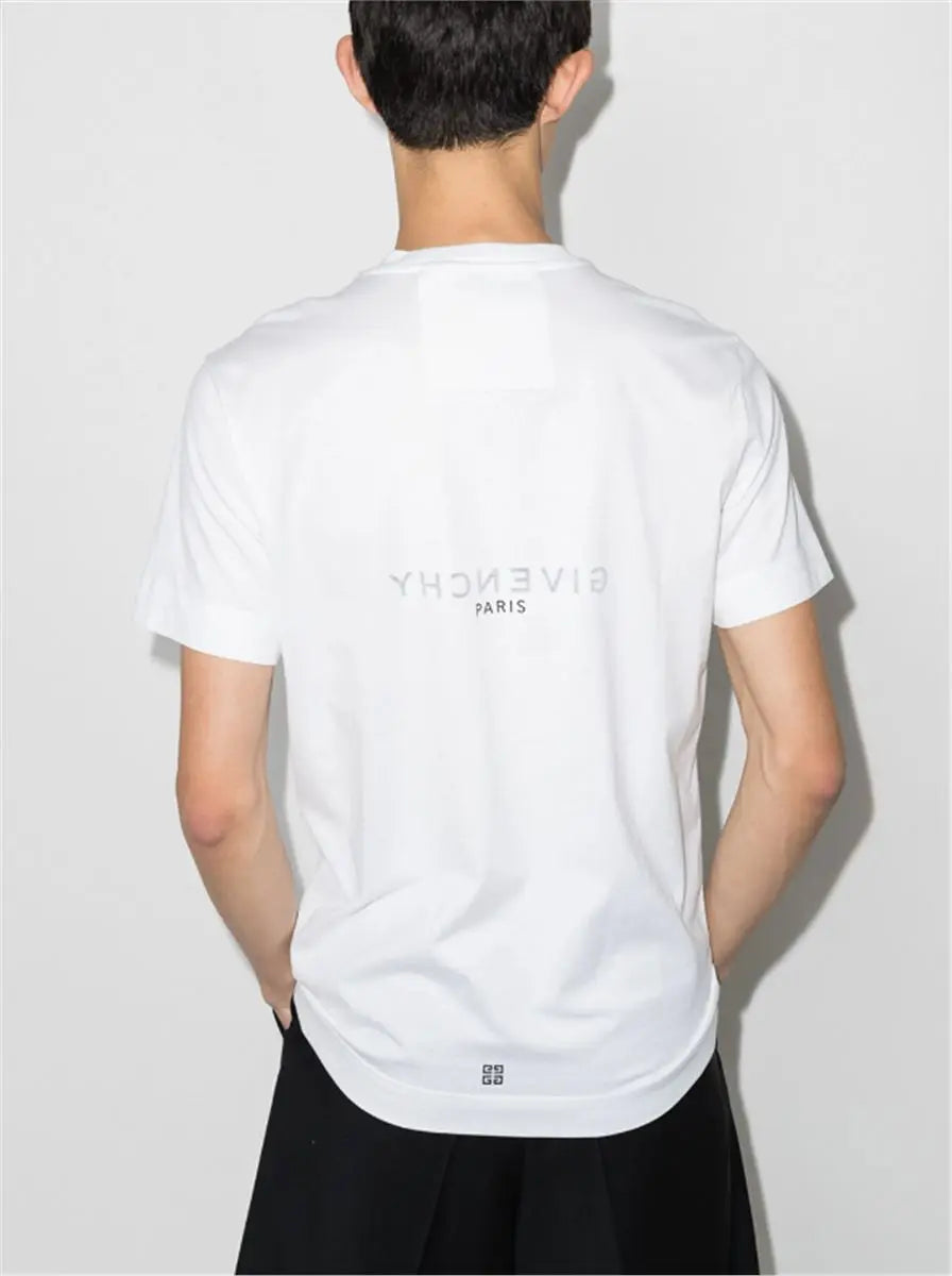 LOGO-PRINT COTTON T-SHIRT GIVENCHY