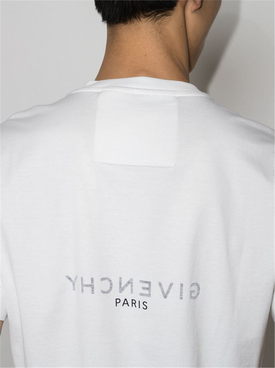 LOGO-PRINT COTTON T-SHIRT GIVENCHY