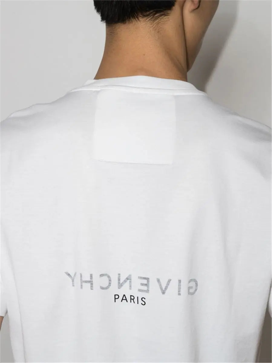 LOGO-PRINT COTTON T-SHIRT GIVENCHY