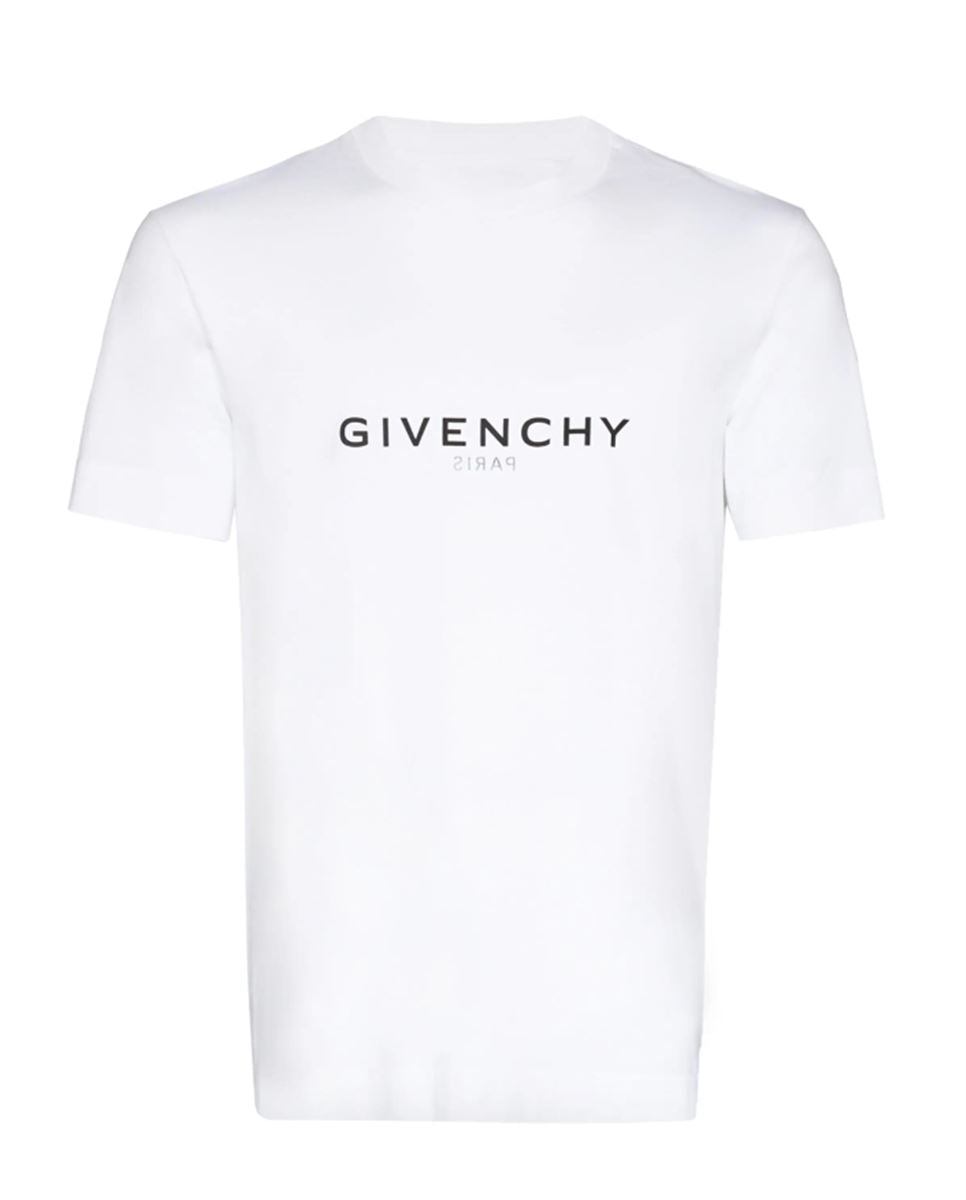 LOGO-PRINT COTTON T-SHIRT GIVENCHY