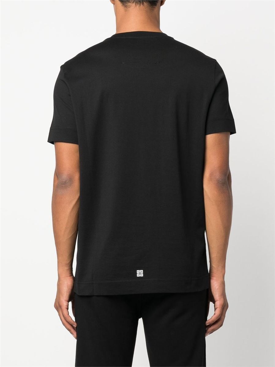 LOGO-PRINT SHORT-SLEEVE T-SHIRT - GIVENCHY - Verso