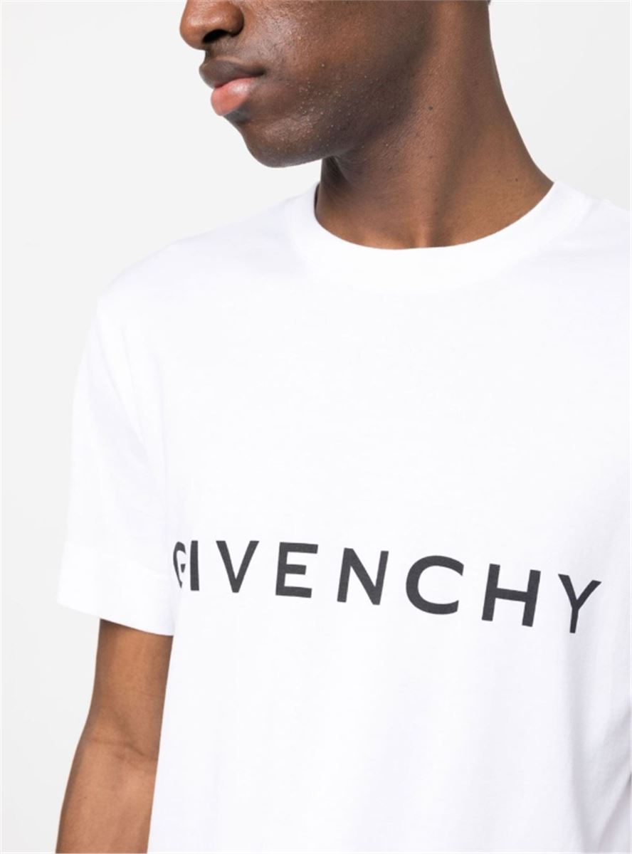 LOGO-PRINT SHORT-SLEEVE T-SHIRT GIVENCHY
