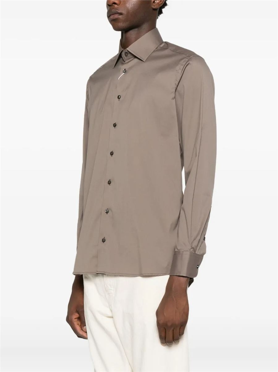 Long-sleeve shirt-SAND-Verso