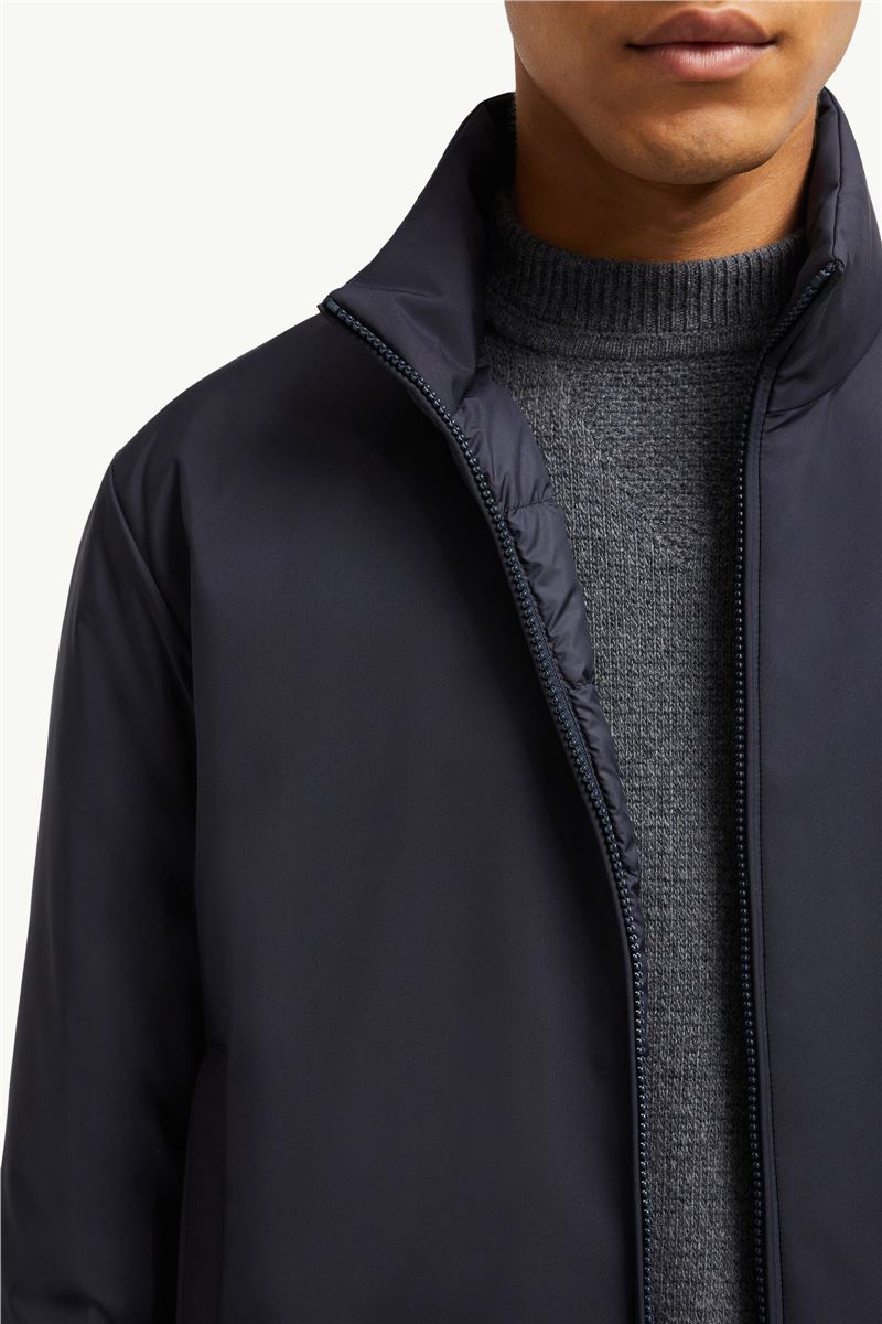 luserna short down jacket-MONCLER-Verso