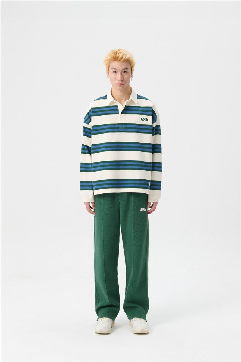 marine stripe ls rugby polo-SUMMER GAMES-Verso
