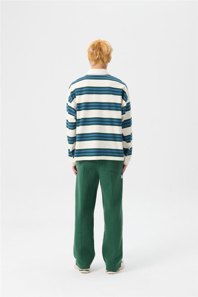 marine stripe ls rugby polo-SUMMER GAMES-Verso