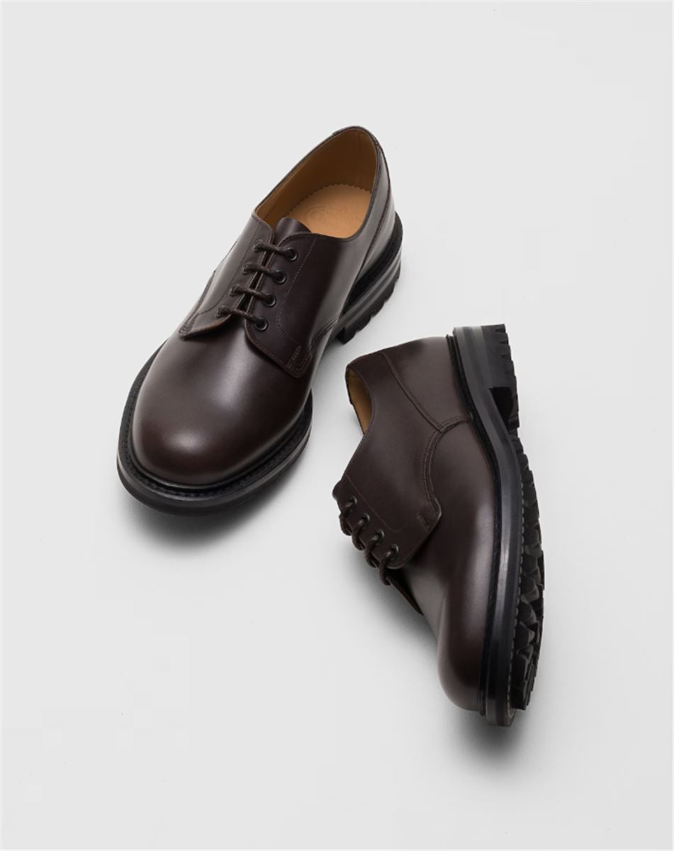 Mc neil - fumé brushed leather derby-CHURCH-Verso