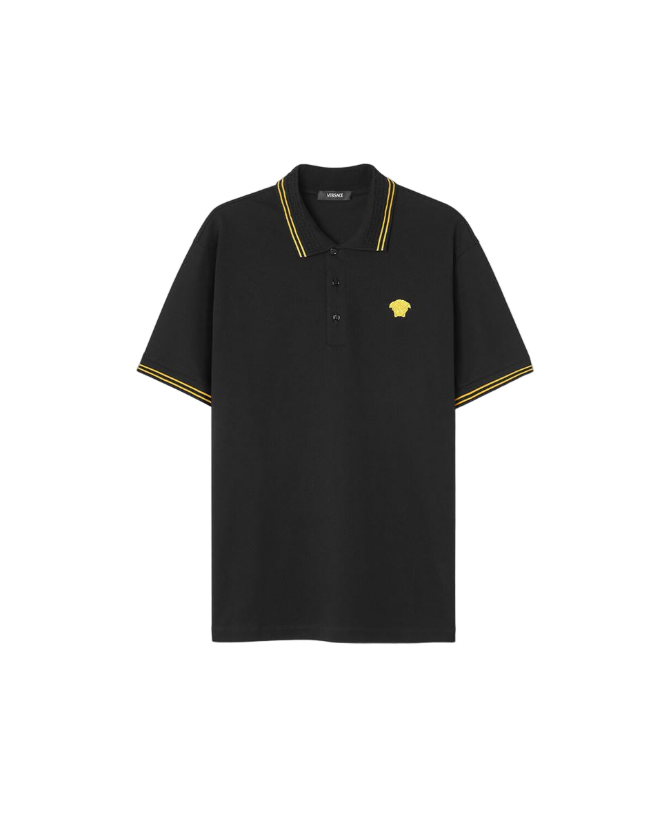 medusa polo shirt-VERSACE-Verso